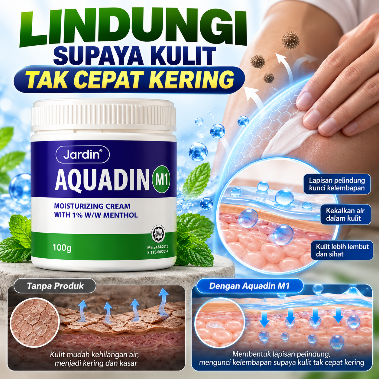 Kelebihan Aquadin M1 2